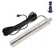 Cevna potopna črpalka 550 W 2400 L / uro 75 m 100 mm 1 - TISTO