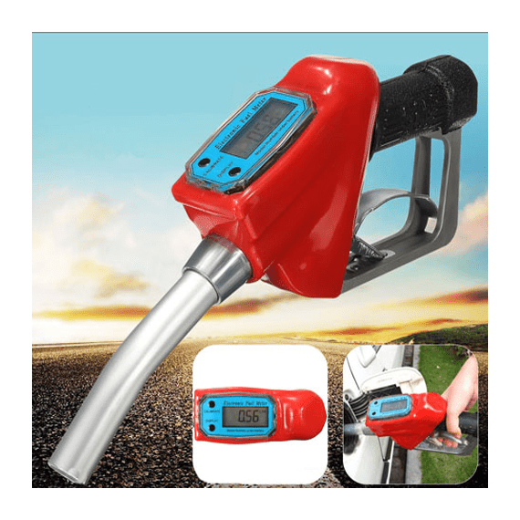 Pipa za točenje goriv 60 L/min z digitalnim števcem pretoka goriva - TISTO Pipa za točenje goriv 60 L/min z digitalnim števcem pretoka goriva - TISTO