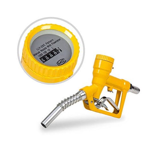 Pipa za točenje goriv 60 L/min z analognim števcem - TISTO Pipa za točenje goriv 60 L/min z analognim števcem - TISTO