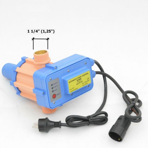 Tlačno krmilno stikalo z DN 32 navojem in protipovratnim ventilom za vrtne in globinske cevne črpalke do moči 2,2 kW 30 A in do 10 Bar 2 - TISTO Tlačno krmilno stikalo z DN 32 navojem in protipovratnim ventilom za vrtne in globinske cevne črpalke do moči 2,2 kW 30 A in do 10 Bar 2 - TISTO