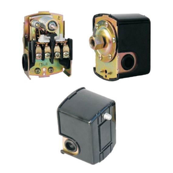 Tlačno stikalo 1,6 - 4,6 bar 230 / 400 V 12 A - TISTO Tlačno stikalo 1,6 - 4,6 bar 230 / 400 V 12 A - TISTO