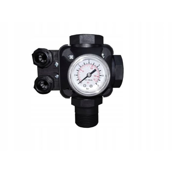 Tlačno stikalo z manometrom 1,6 - 4,6 bar 230 / 400 V 12 A - TISTO Tlačno stikalo z manometrom 1,6 - 4,6 bar 230 / 400 V 12 A - TISTO