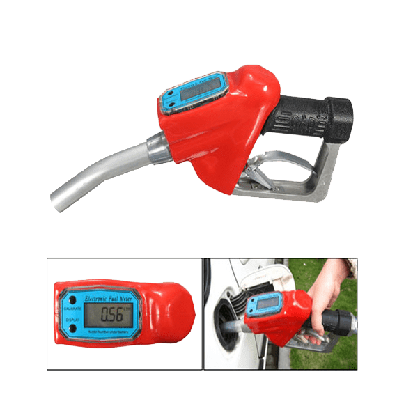 Pipa za točenje goriv 60 L/min z digitalnim števcem pretoka goriva - TISTO Pipa za točenje goriv 60 L/min z digitalnim števcem pretoka goriva - TISTO