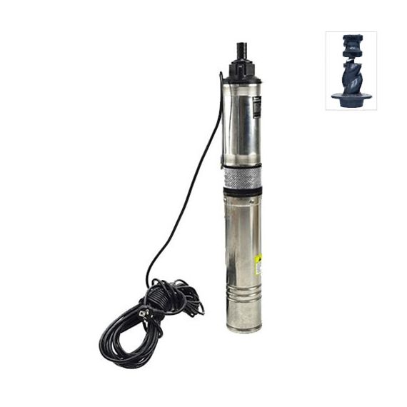 Cevna potopna črpalka 400 W 3900 L / uro 26 m 95 mm - TISTO Cevna potopna črpalka 400 W 3900 L / uro 26 m 95 mm - TISTO